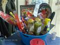 One of the wonderful gift baskets.